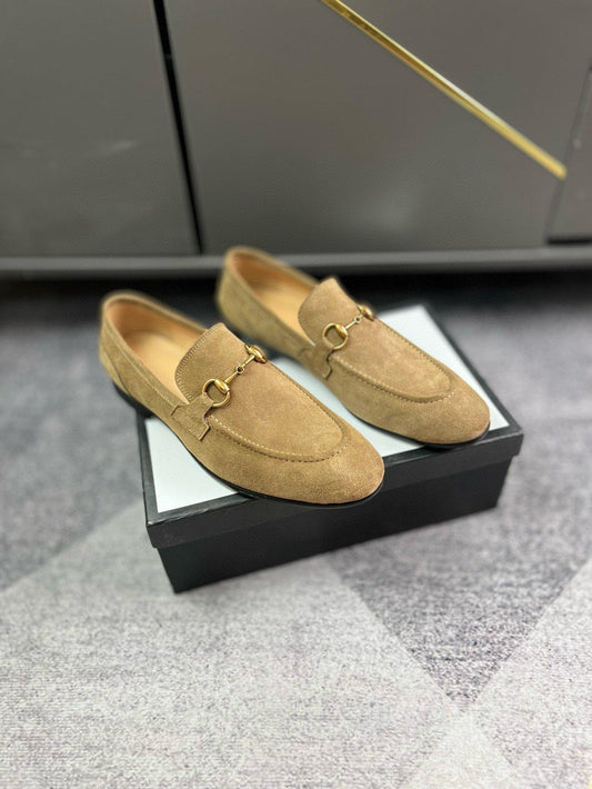 Gucci Jordaan Loafer In Beige