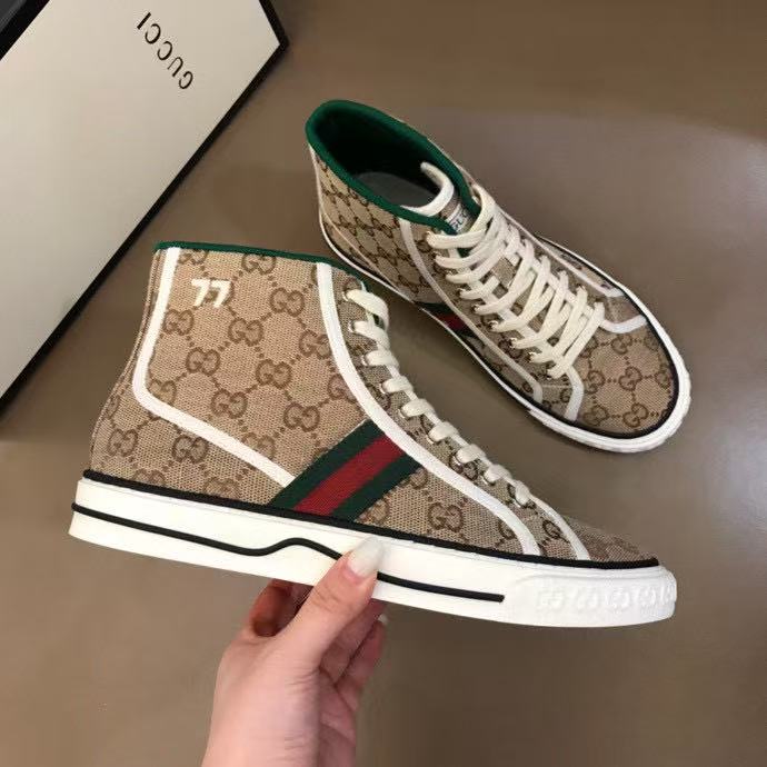 Gucci Tennis 1977 trainer in butter suede