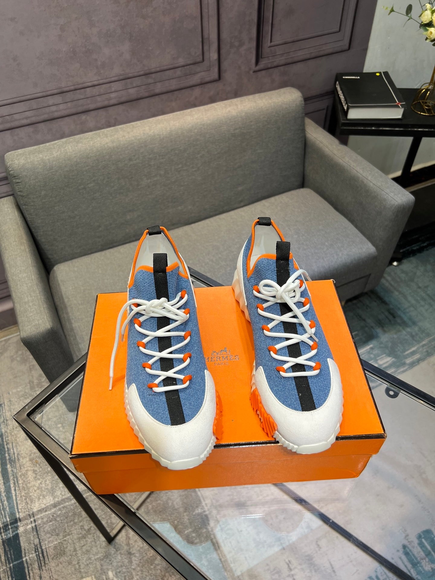 HERMES Lift slip-on sneaker