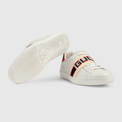 Gucci stripe leather sneaker