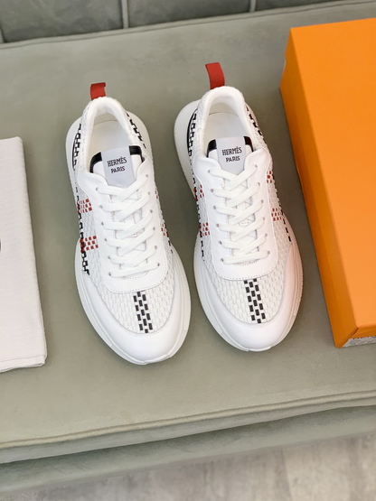Hermes Love Horses Low-Top Sneakers