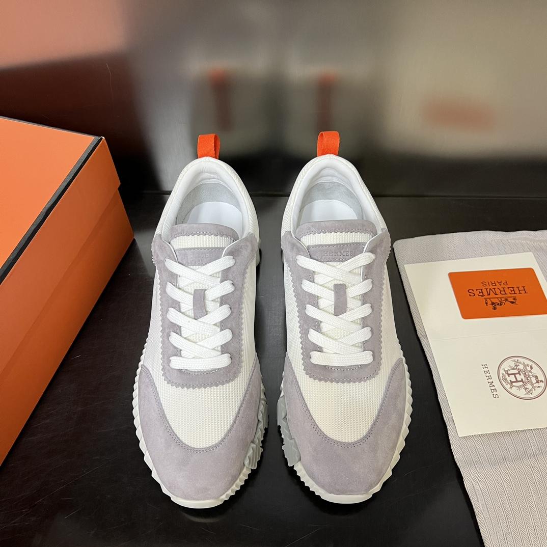 Herm?s 2023 casual sneakers.