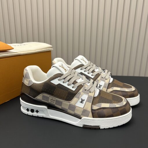 Louis Vuitton Trainer 54 Damier Ebene Multi Sneaker