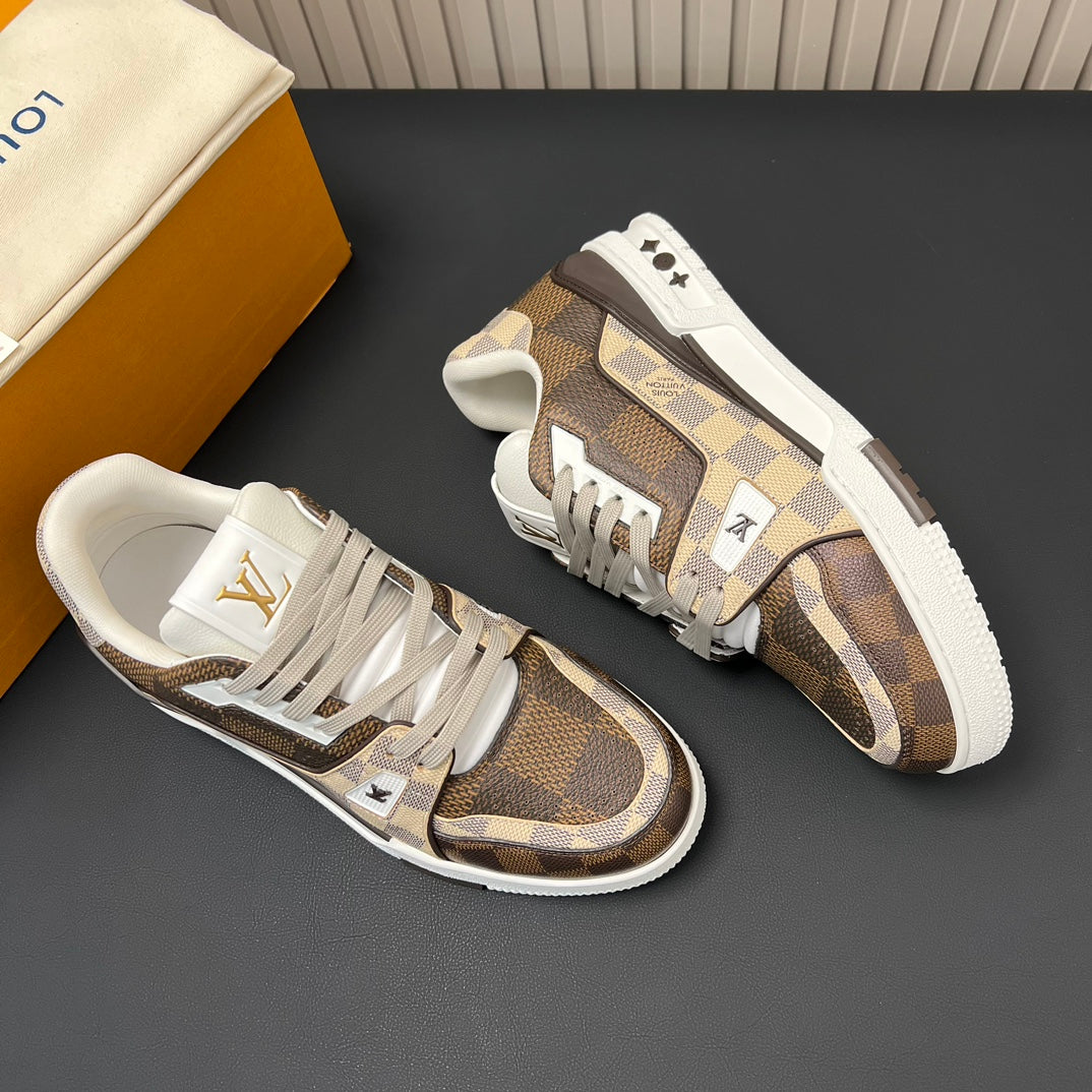Louis Vuitton Trainer 54 Damier Ebene Multi Sneaker