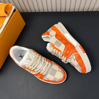 Louis Vuitton LV Trainer 54 Damier Orange Sneaker