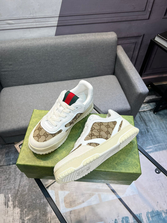 Gucci Re-Web Panelled Sneakers