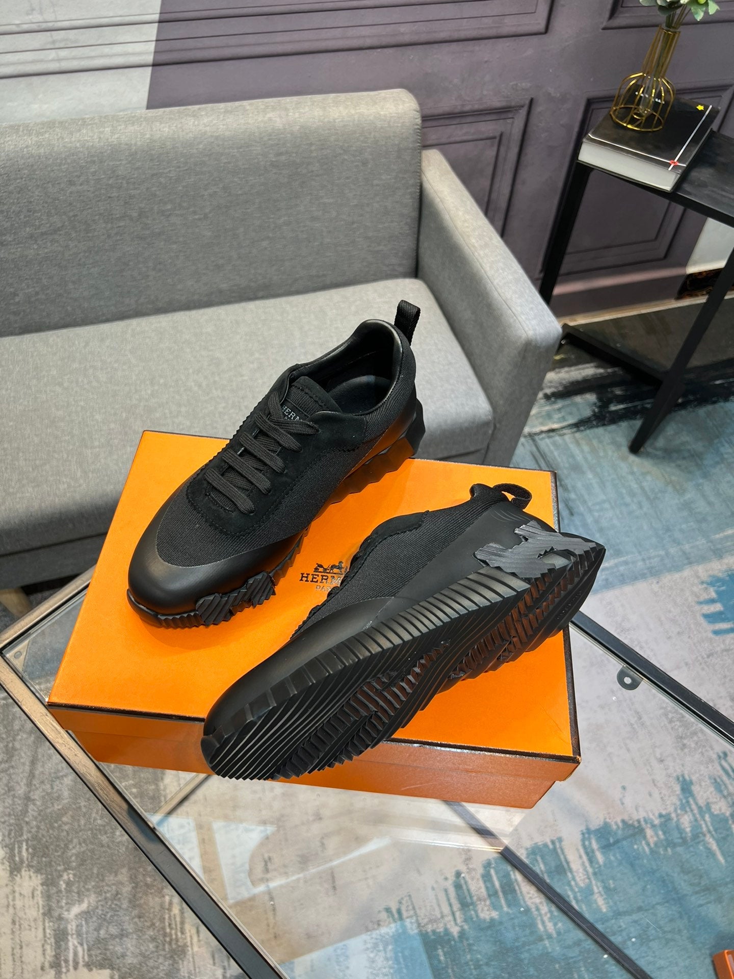 Hermes Bouncing Sneakers