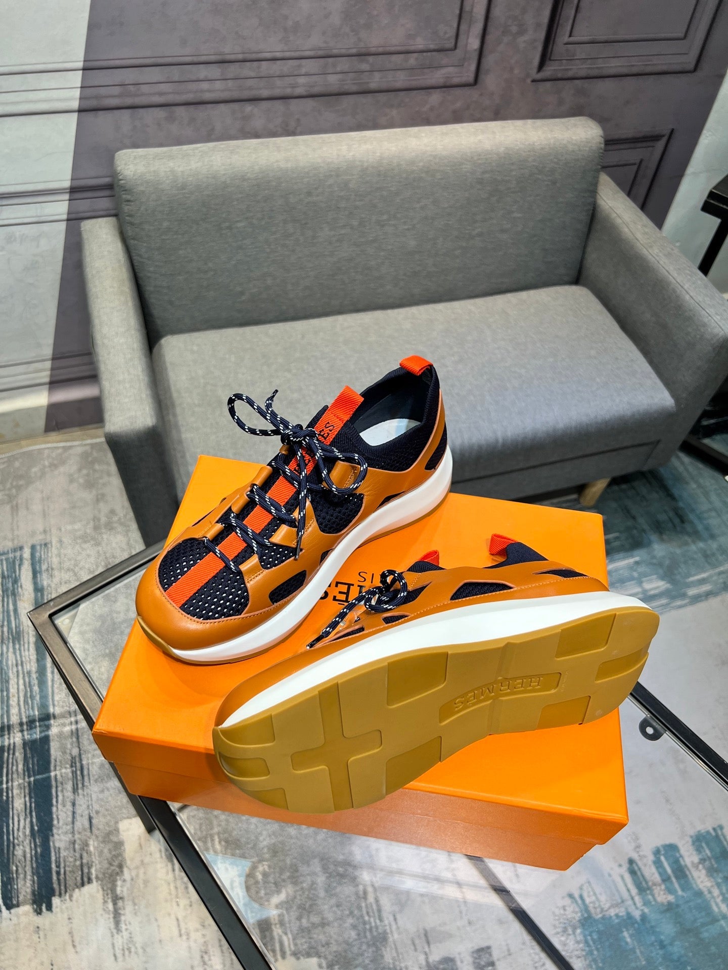 HERMES Katana sneaker