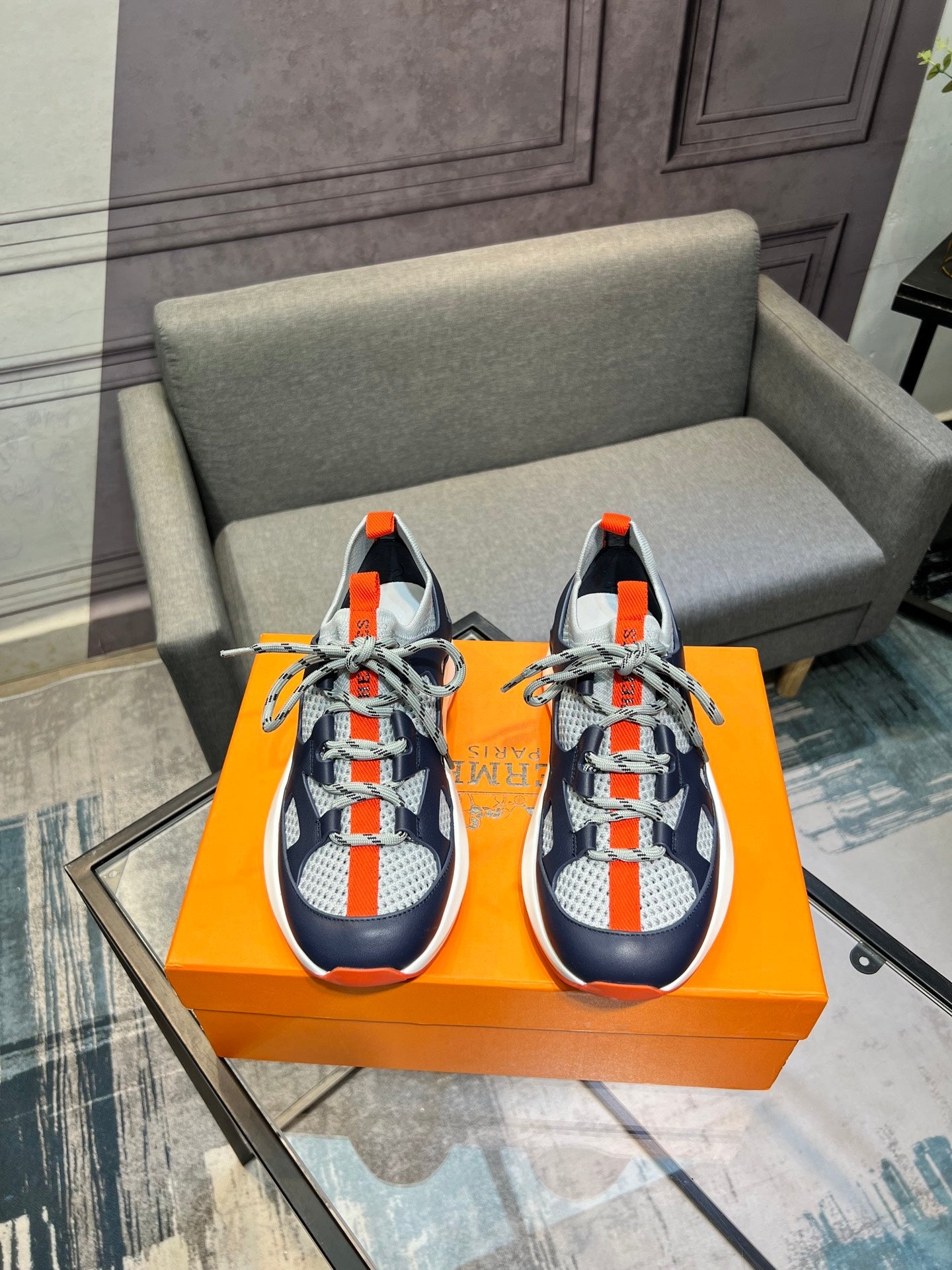 HERMES Katana sneaker