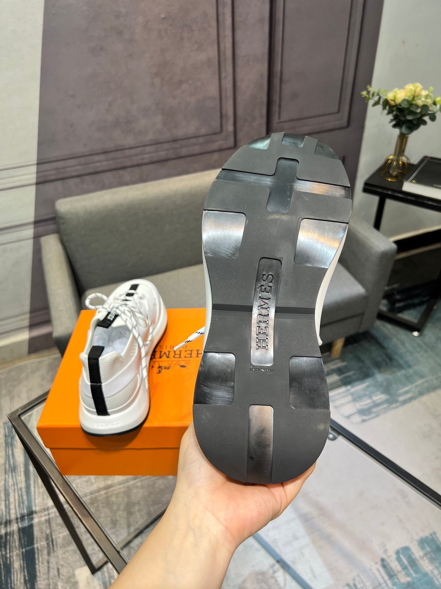 HERMES Katana sneaker