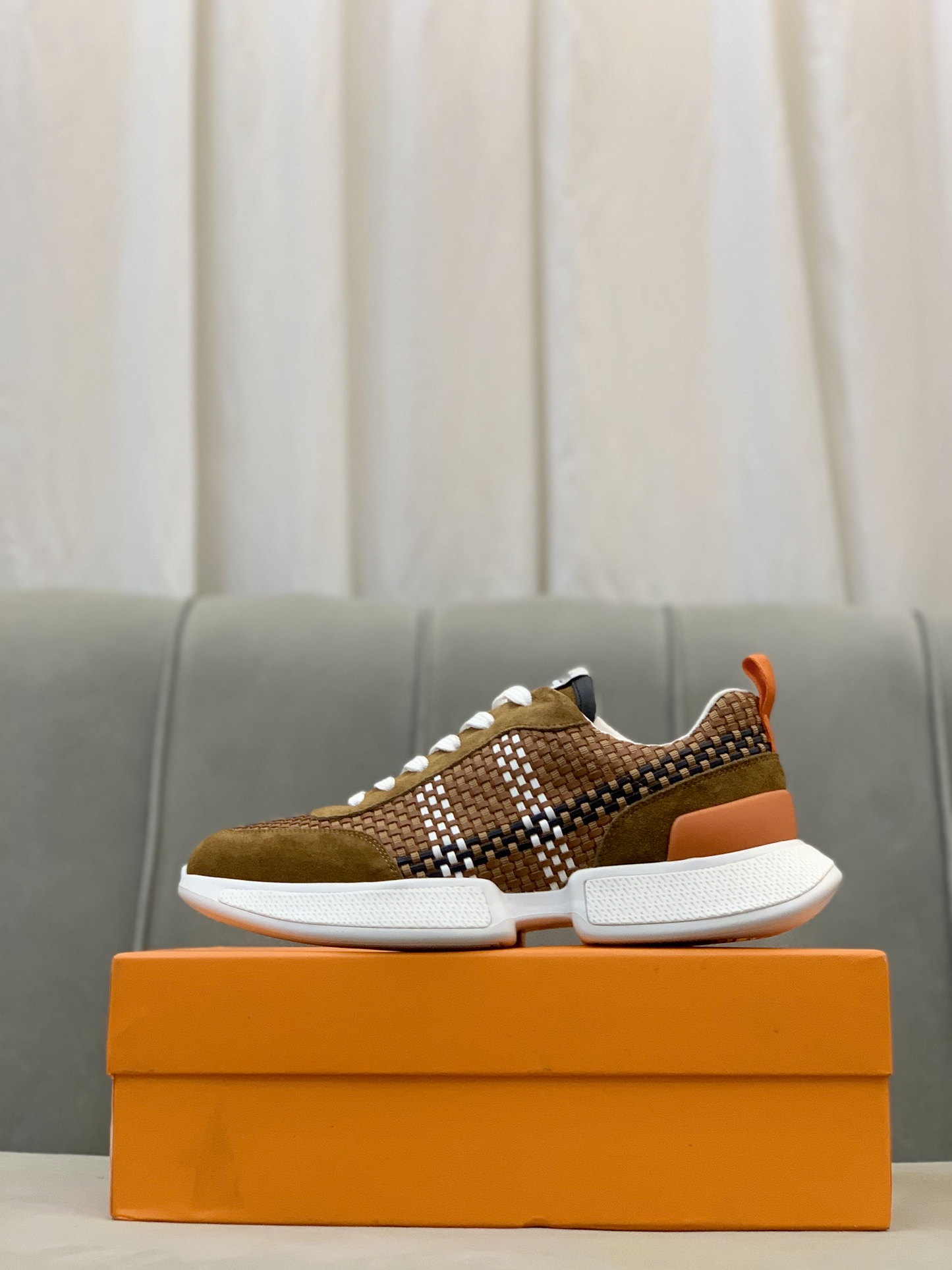 Hermes Love Horses Low-Top Sneakers