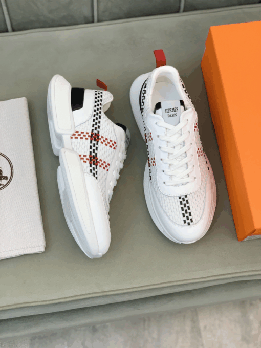 Hermes Love Horses Low-Top Sneakers